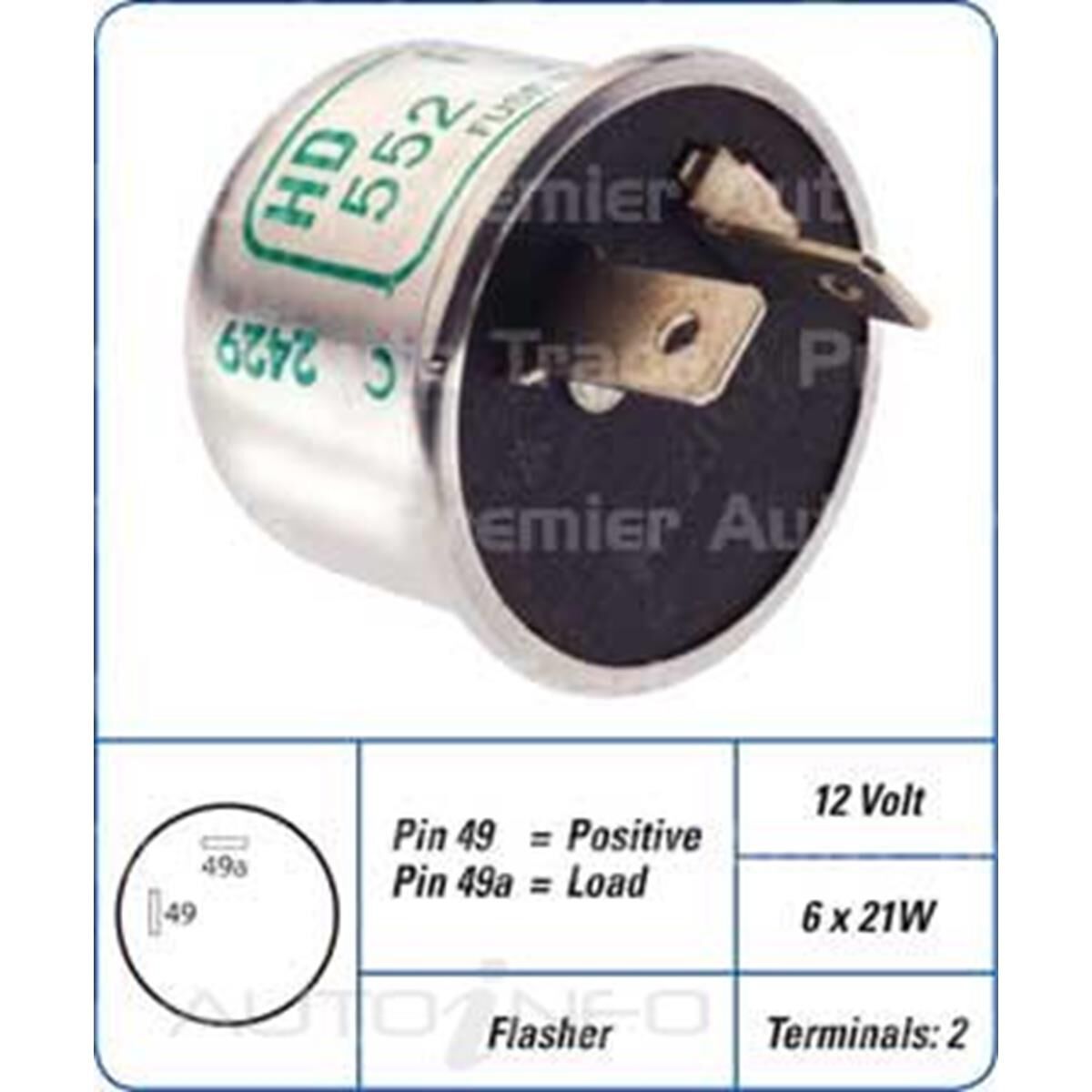 12V 2 PIN FLASHER CAN., , scanz_hi-res