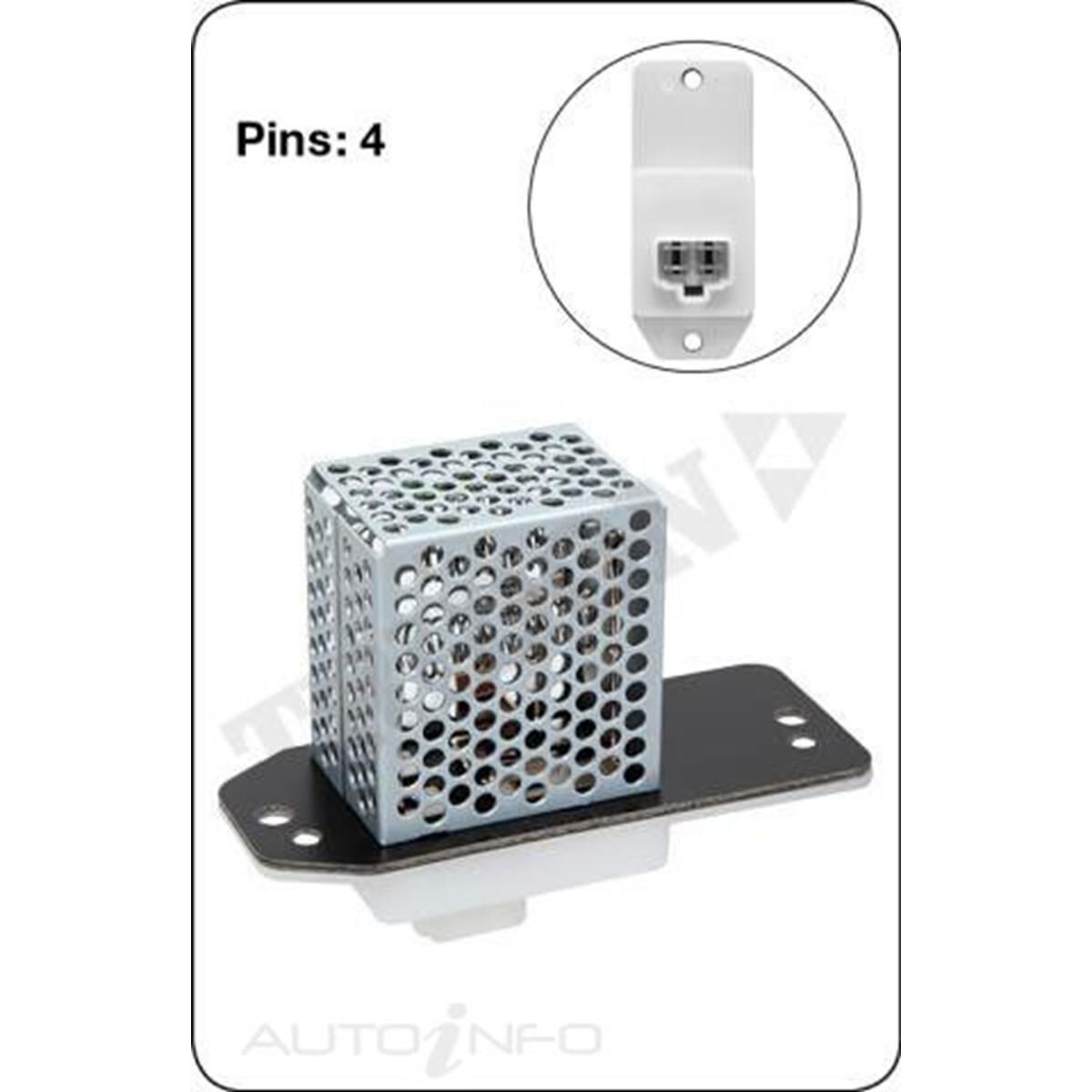 TRIDON HEATER FAN RESISITOR, , scanz_hi-res