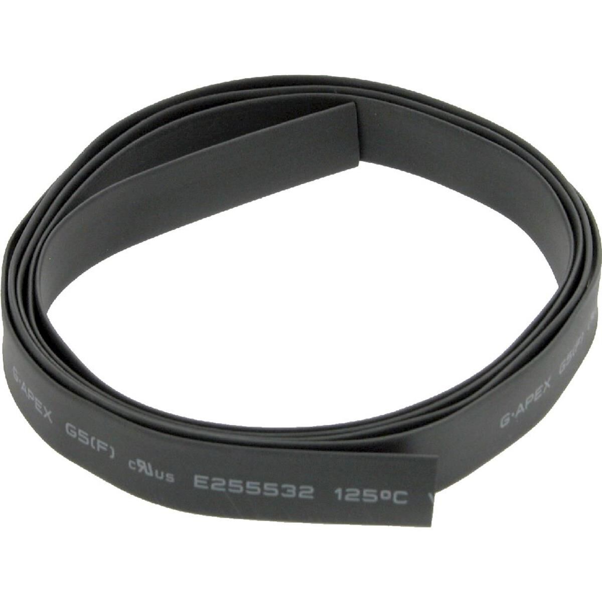 HEAT SHRINK TUBING 1.2M BLACK, , scanz_hi-res