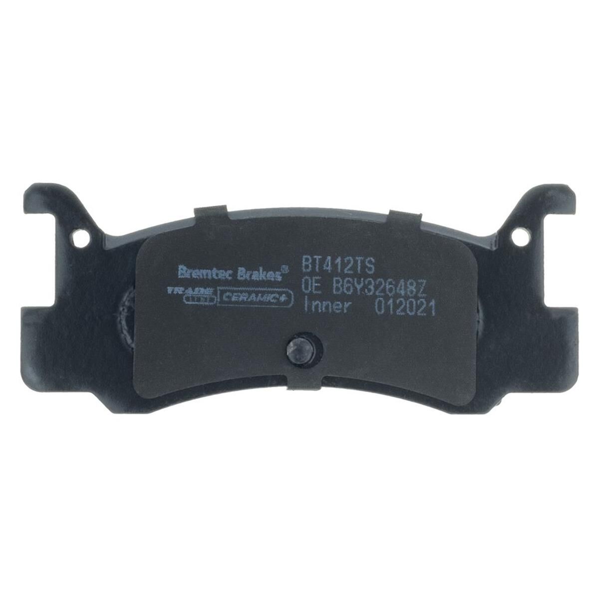 TRADE-LINE BRAKE PADS SET MAZDA 323 1989- DB407, , scanz_hi-res