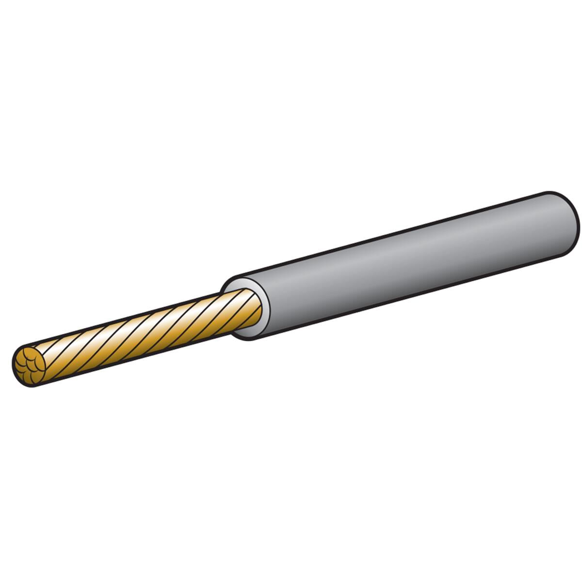 SINGLE CORE 4MM 25A 100M GREY, , scanz_hi-res