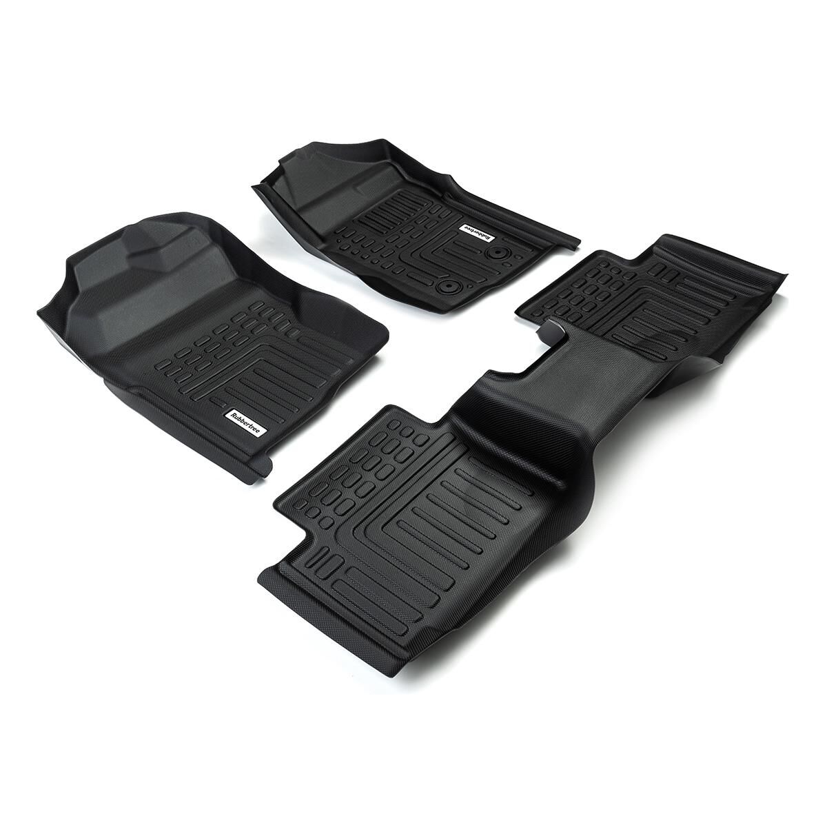 DEEP DISH CAR MATS FOR FORD RANGER NEXT GEN 2022 ONWARDS SUPER CAB XL, , scanz_hi-res