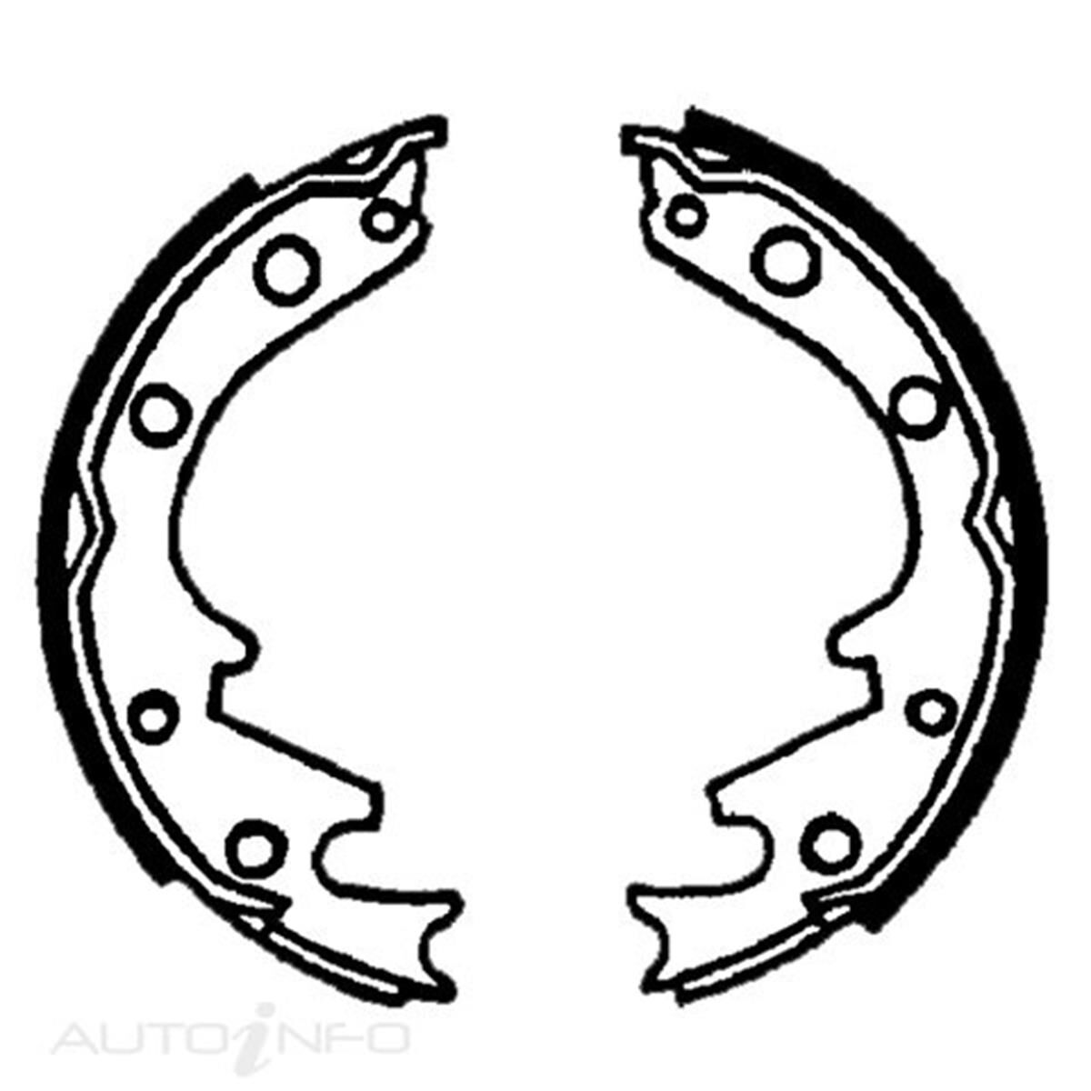 BENDIX BRAKE SHOES, , scanz_hi-res