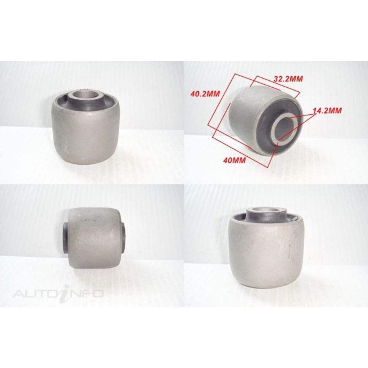 RUBR FR LWR SHOCK BUSH TOY PRADO 90-120 SER HILUX 180 SER, , scanz_hi-res