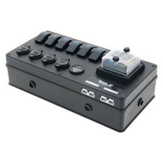 6 WAY DC CONTROL BOX 12/24v ABS PLASTIC VOLT, USB, PLUGS, , scanz_hi-res