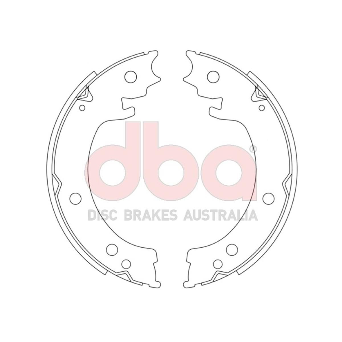 STREET SERIES BRAKE SHOES [HOLDEN / IZUZU PARKING BRAKE 210MM], , scanz_hi-res