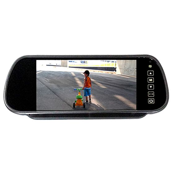 RM70M 7" CLIP ON REAR VIEW MIRROR RCA LCD MONITOR, , scanz_hi-res