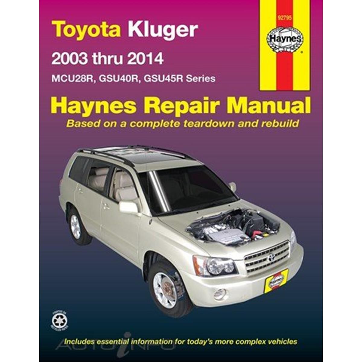 TOYOTA TOYOTA KLUGER 2003-2014, , scanz_hi-res