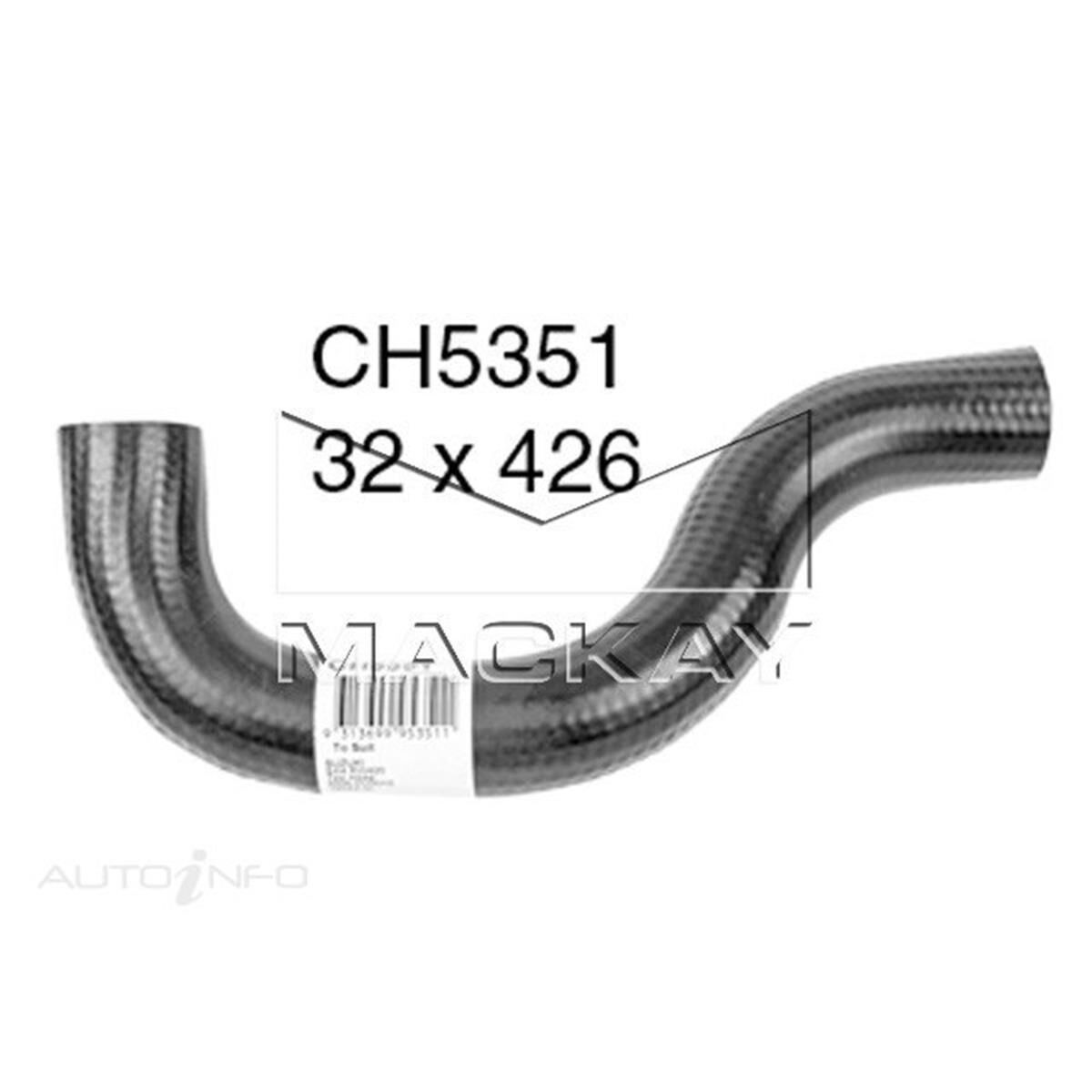 RADIATOR UPPER HOSE  - SUZUKI SX4 RW420 - 2.0L I4  PETROL - MANUAL & AUTO, , scanz_hi-res