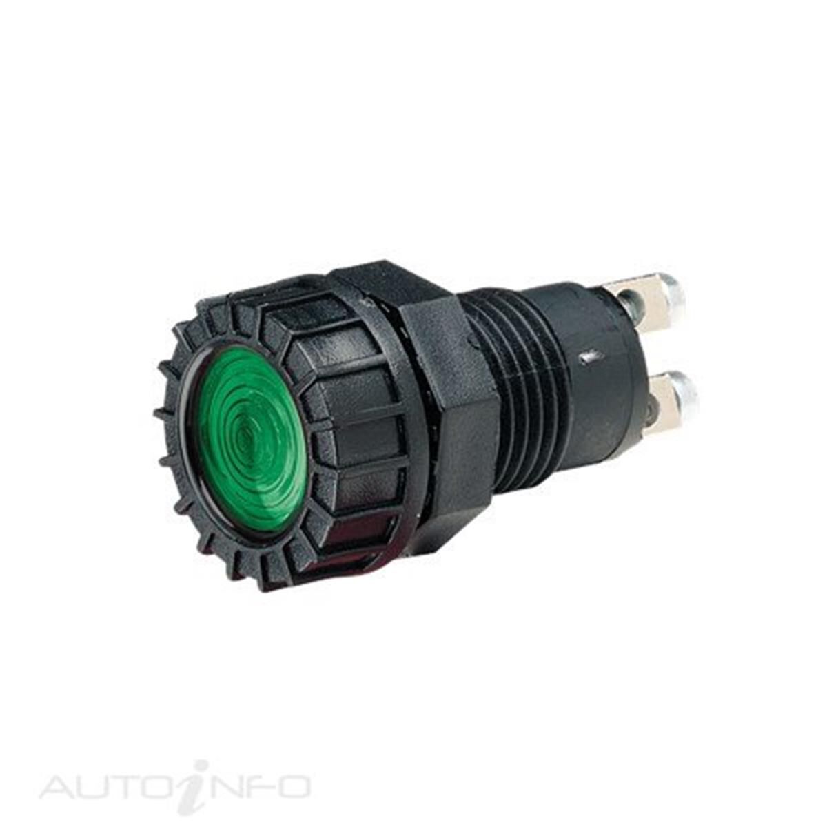 PILOT LAMP 12V C/GLOBE GREEN, , scanz_hi-res