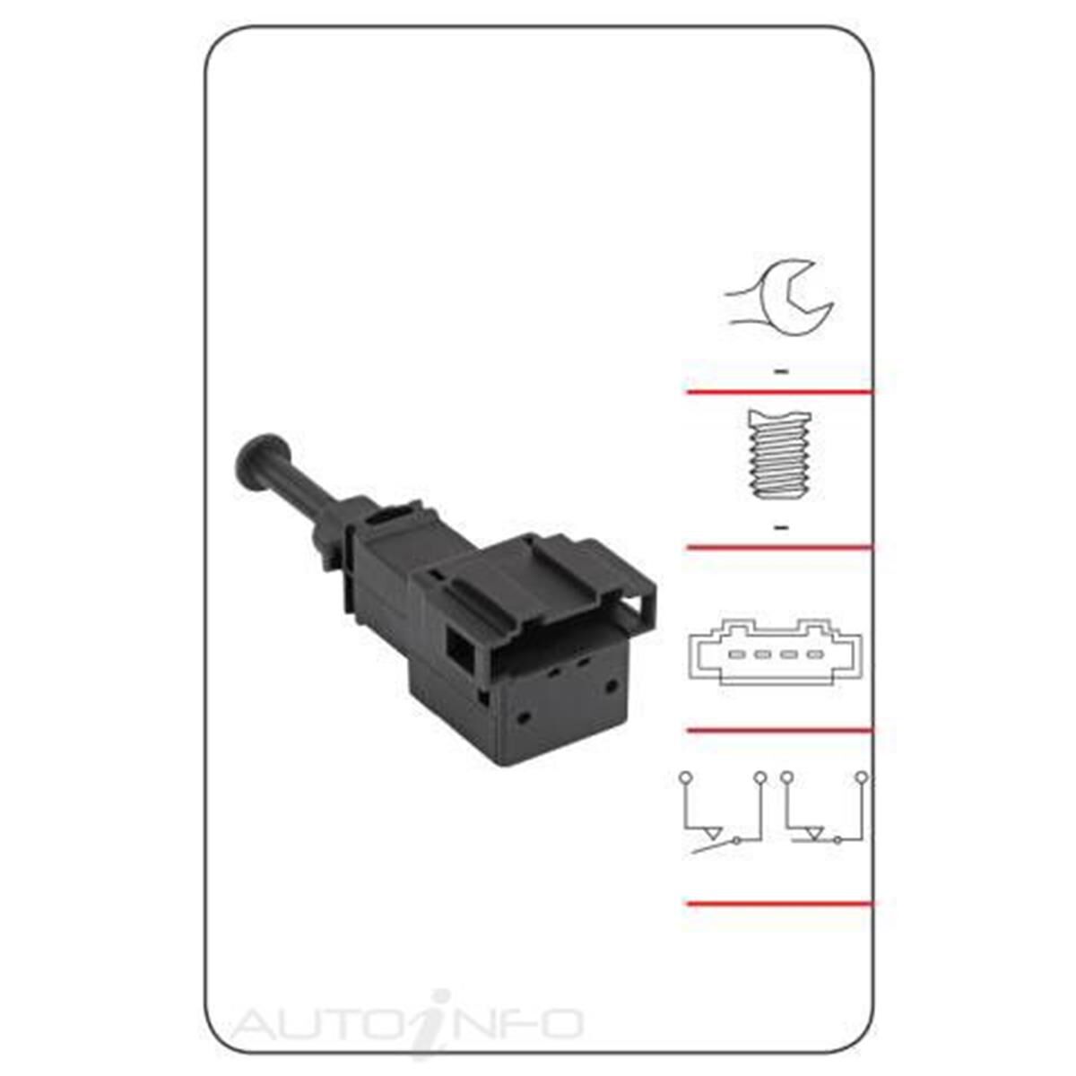 (TBS1151) BRAKE LIGHT SWITCH, , scanz_hi-res