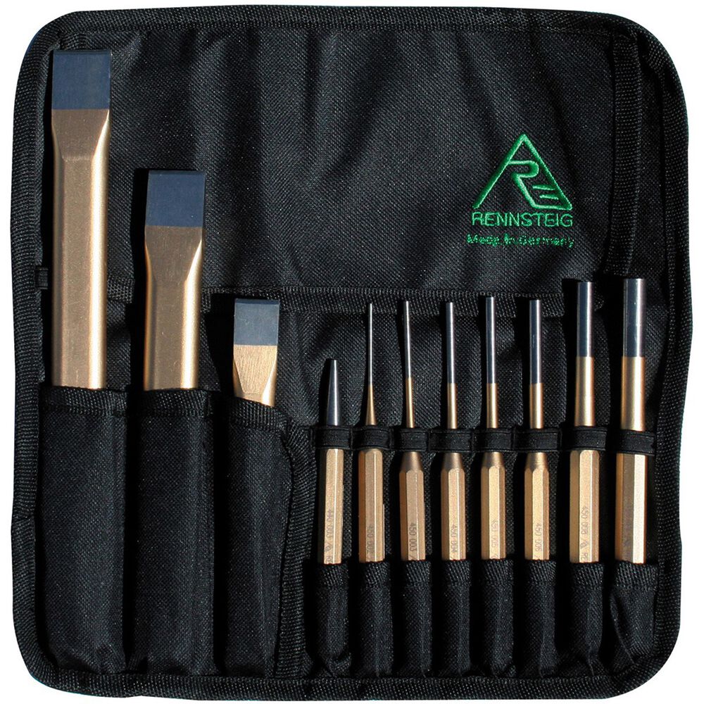 Rennsteig Chisel and Punch Tool Roll 11 Piece RCP11 Supercheap Auto New Zealand