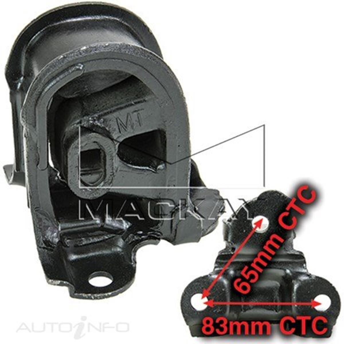 ENGINE MOUNT FRONT - HONDA PRELUDE BA - 2.0L I4  PETROL - MANUAL & AUTO, , scanz_hi-res