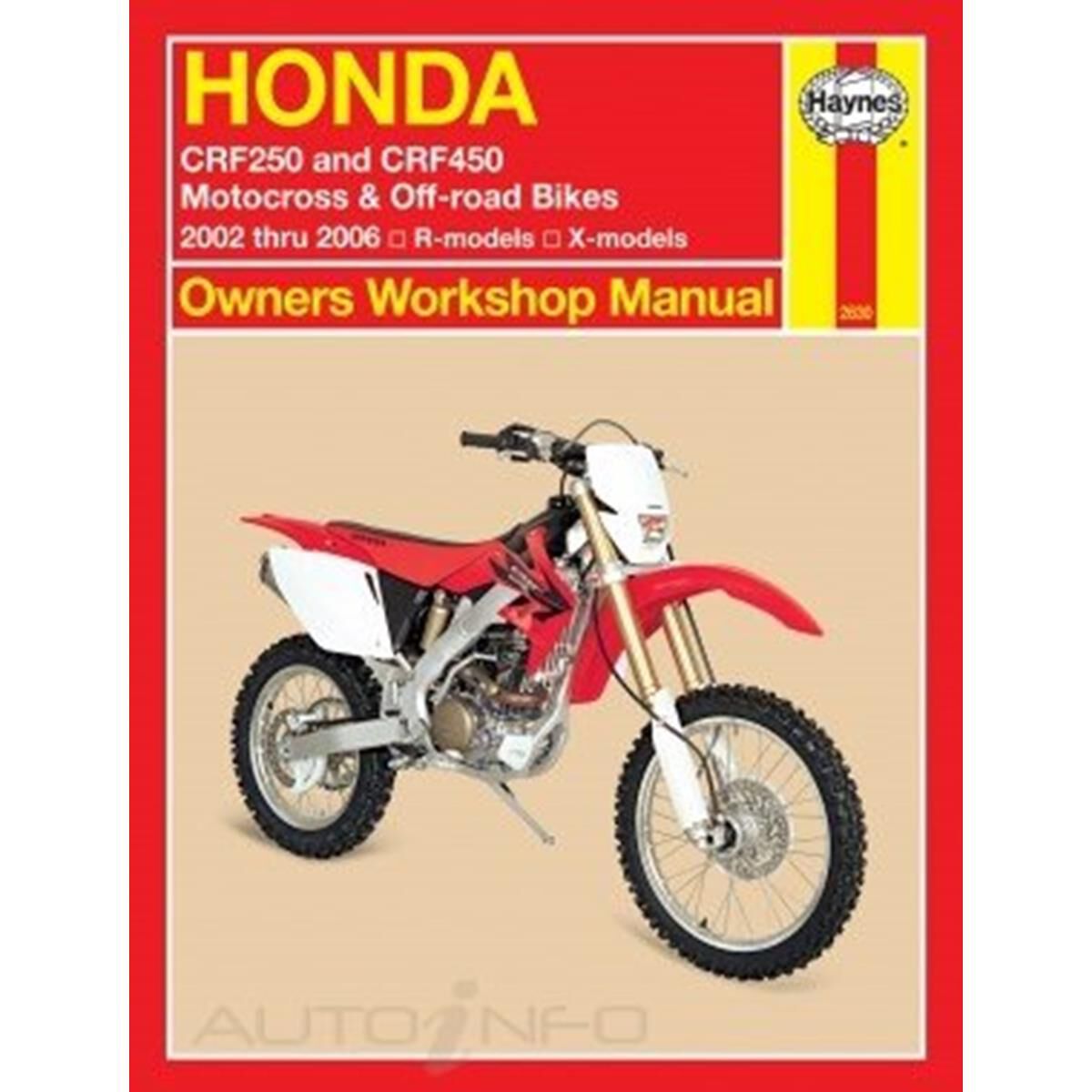 HONDA CRF250 & CRF450 2002 - 2006, , scanz_hi-res