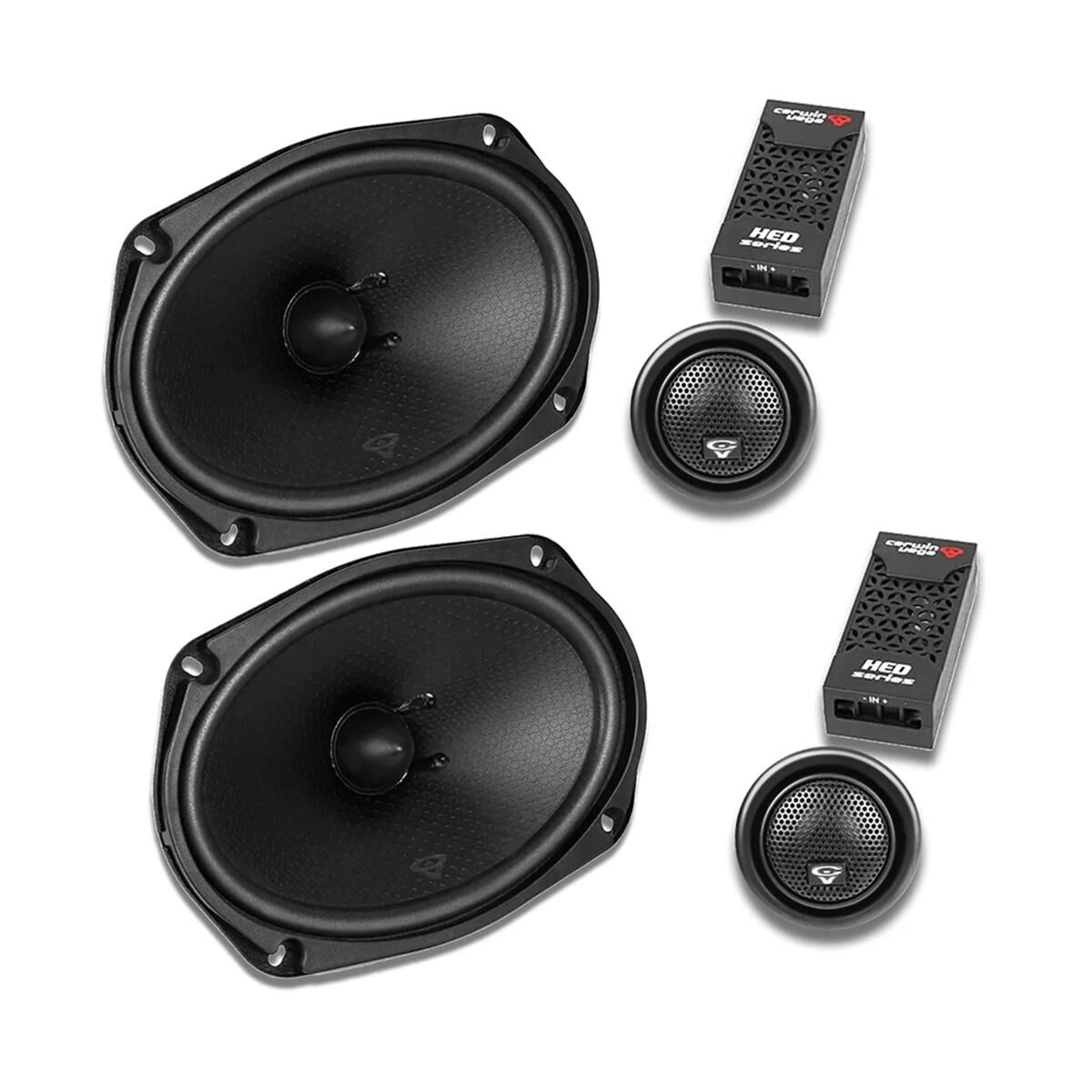 CERWIN VEGA HED SERIES 2 WAY 6X9" COMPONENT SPEAKERS 400W PAIR, , scanz_hi-res