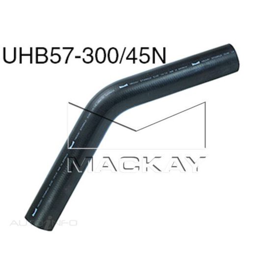 45° UNIVERSAL HOSE BEND - FUEL & OIL APPLICATIONS - 57MM (2 ¼") ID - 300MM X 300MM ARM LENGTHS (NITRILE RUBBER), , scanz_hi-res