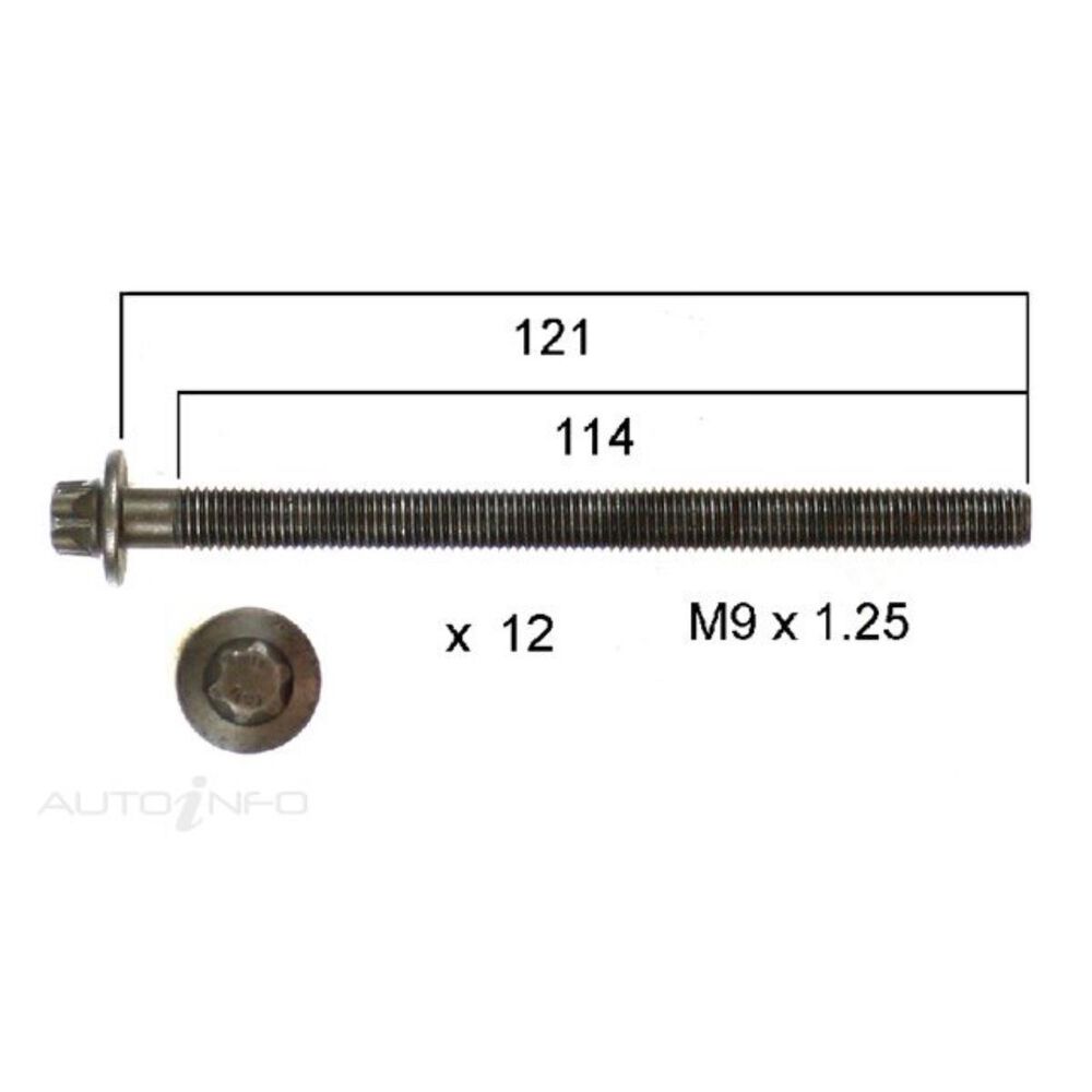 Cylinder Head Bolt Set | Supercheap Auto New Zealand