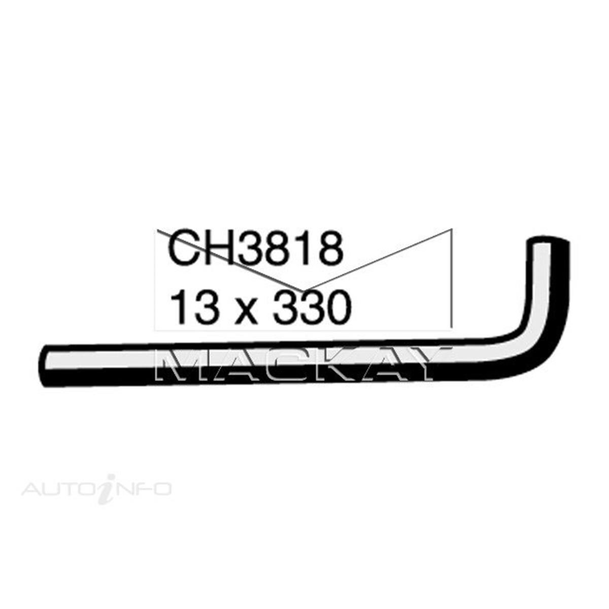 HEATER HOSE  - TRIUMPH TR4 . - 2.1L I4  PETROL - MANUAL & AUTO, , scanz_hi-res