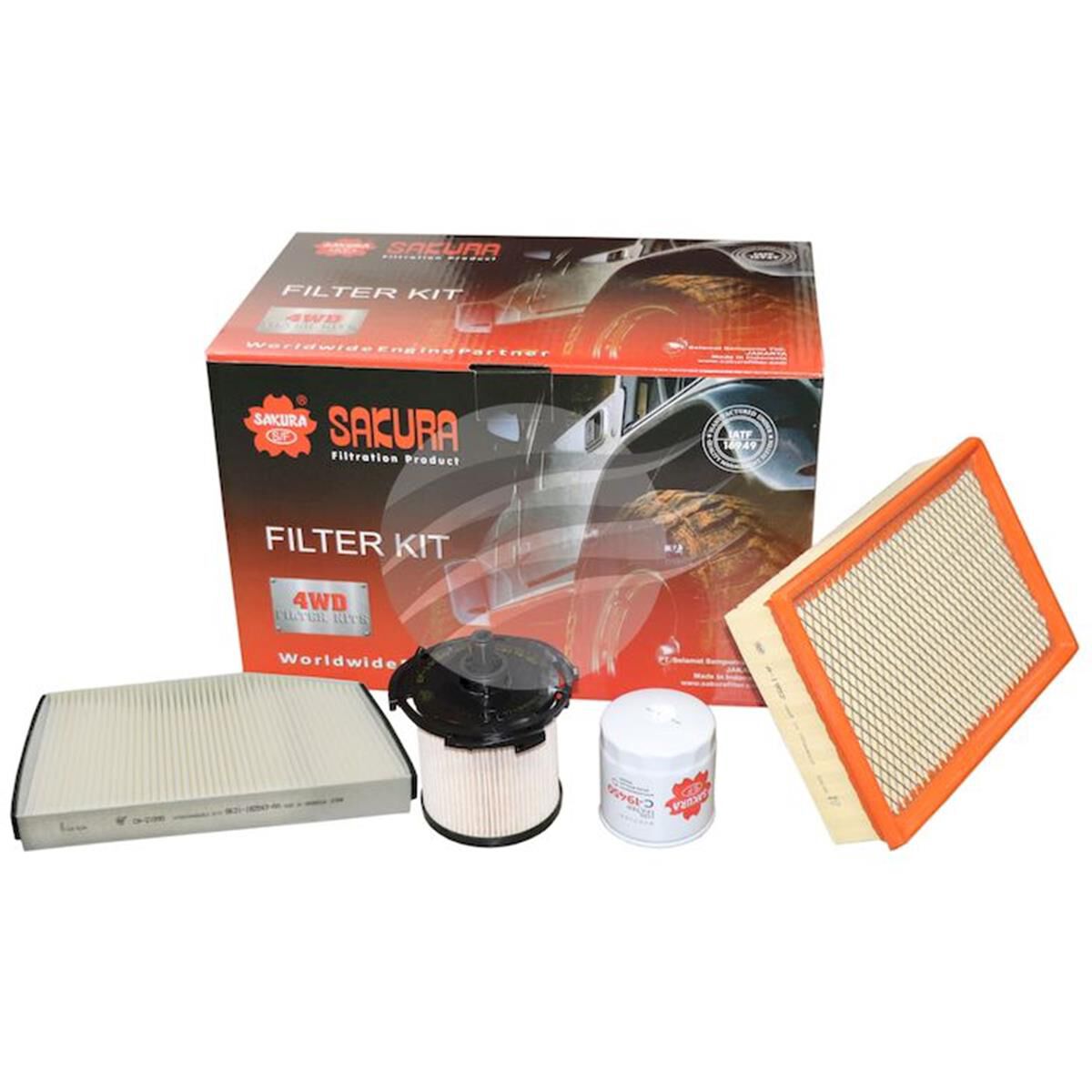 FILTER KIT OIL AIR FUEL CABIN, , scanz_hi-res