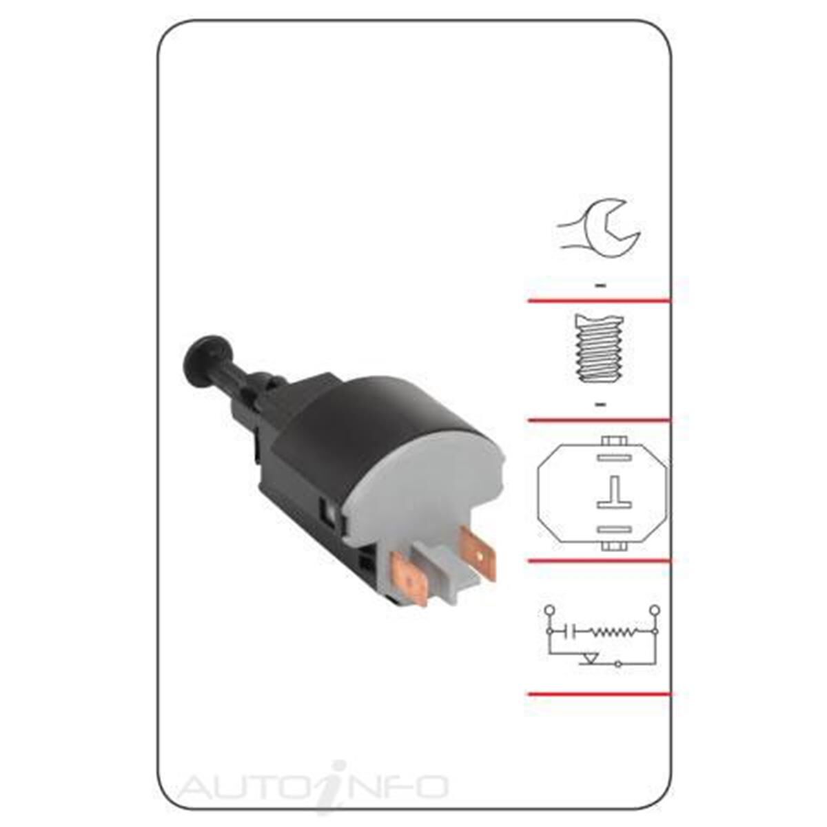 (TBS1155) BRAKE LIGHT SWITCH, , scanz_hi-res