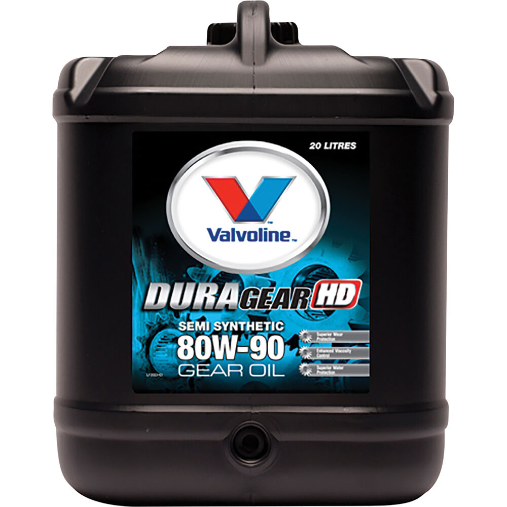 Valvoline Duragear HD Gear Oil 80W90 20 Litre Supercheap Auto New