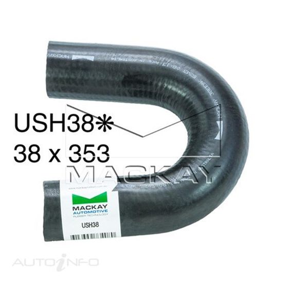 U SHAPED HOSE - WATER APPLICATIONS - 38MM (1 ¼") ID (EPDM RUBBER), , scanz_hi-res