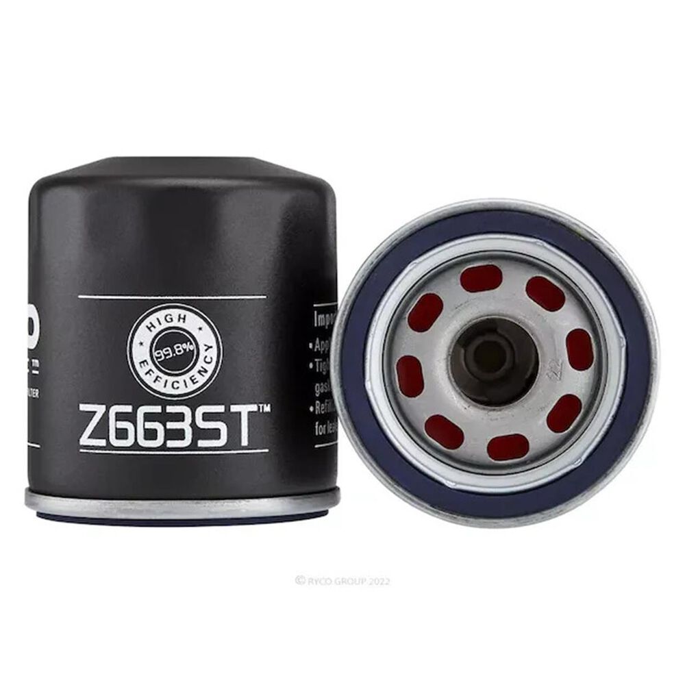 Ryco SynTec Oil Filter Z663ST (Interchangeable with Z663