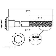 HEAD BOLT SET VOLVO, , scanz_hi-res