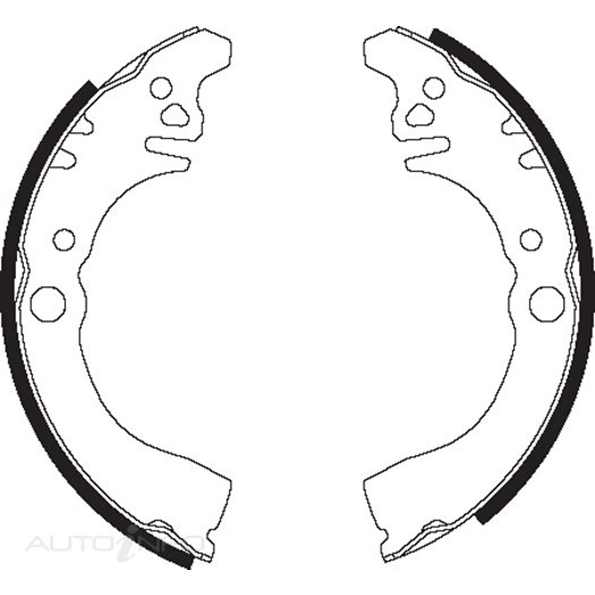BENDIX BRAKE SHOES, , scanz_hi-res