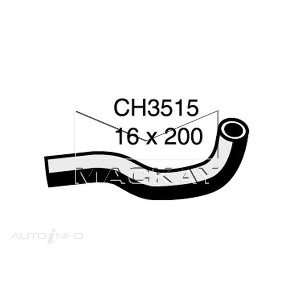 ENGINE BY PASS HOSE  - NISSAN PINTARA U12 - 2.0L I4  PETROL - MANUAL & AUTO, , scanz_hi-res