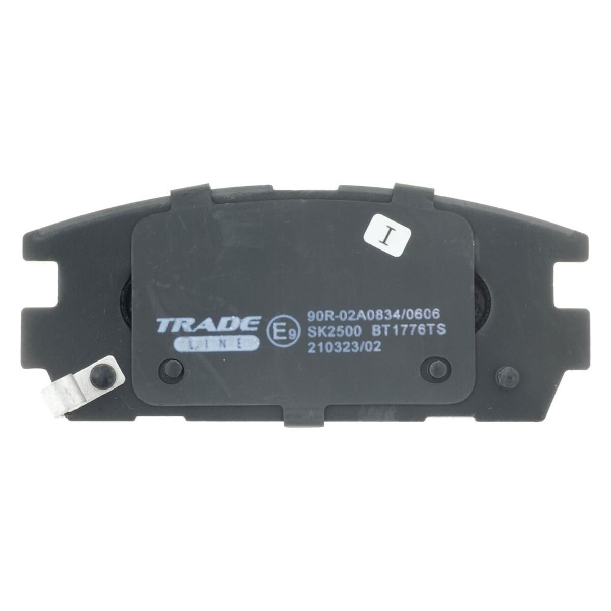 TRADE-LINE BRAKE PAD REAR SET CAPTIVA  HYUNDAI TERRACAN DB1862, , scanz_hi-res