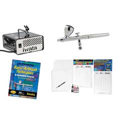IWATA AIR BRUSH KIT HOBBY HP.CN + IS35 + VT070 + VT075, , scanz_hi-res