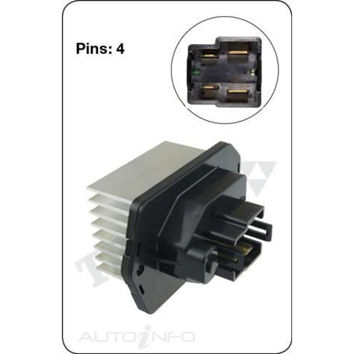 TRIDON HEATER FAN RESISITOR, , scanz_hi-res