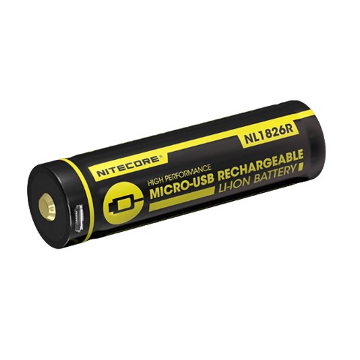 NITECORE LI-ION USB RECHARGEABLE BATTERY 18650 (2600mAh), , scanz_hi-res
