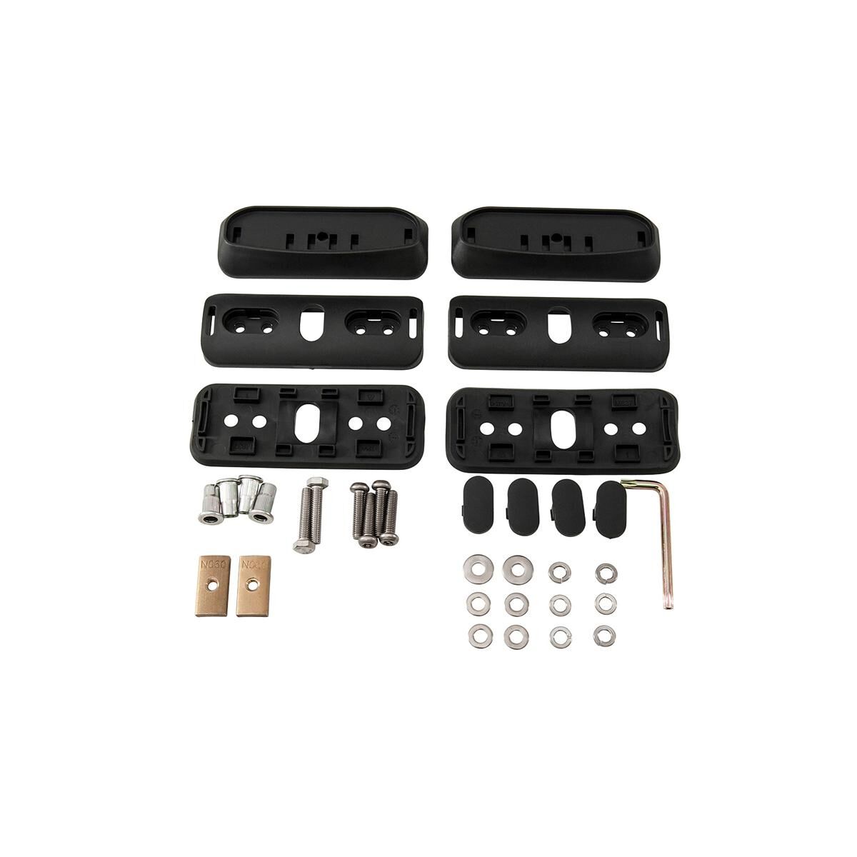 Rhino-Rack Base Kit Generic 2Pcs M6 Eurosert - RCP63-BK | Supercheap ...