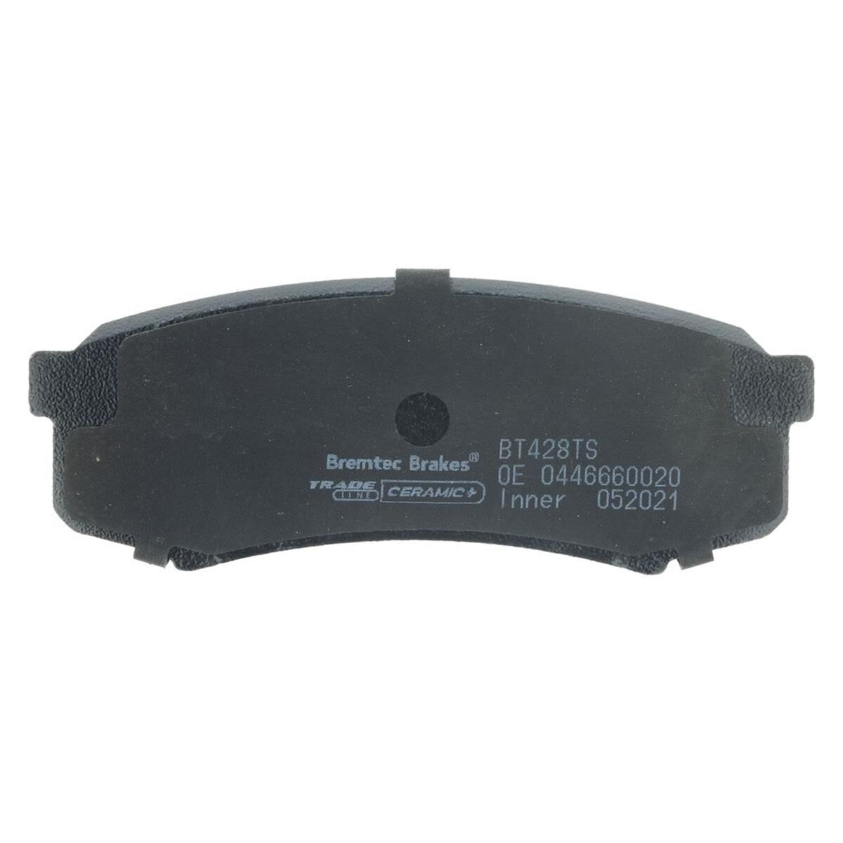 TRADE-LINE BRAKE PAD REAR SET LDV V80 LANDCRUISER HILUX PRADO TUNDRA  DB1200, , scanz_hi-res