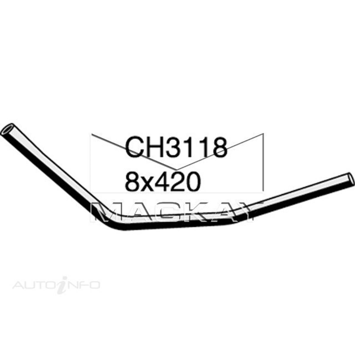 ENGINE BY PASS HOSE  - NISSAN PATROL GQ - 4.2L I6  PETROL - MANUAL & AUTO, , scanz_hi-res