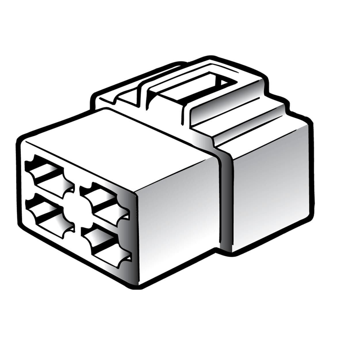 CONNECTOR Q/C HOUSING/TERMS FM, , scanz_hi-res