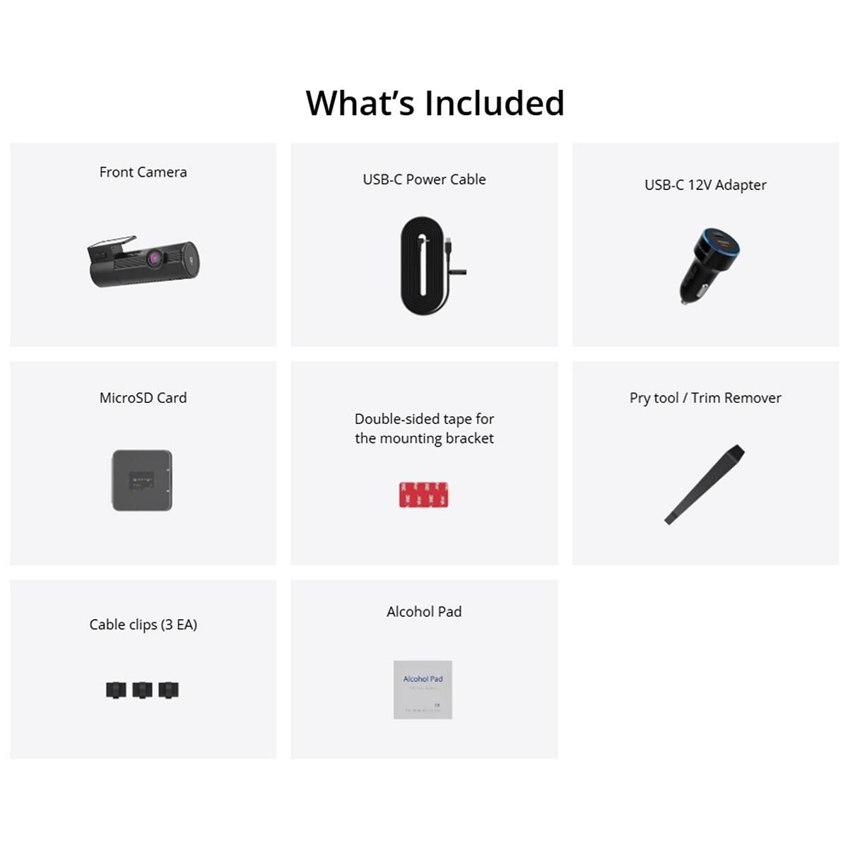 BLACKVUE ELITE 8 1CH 2K DASHCAM 64 GB FRONT CAMERA ONLY, , scanz_hi-res