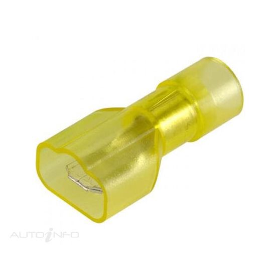 TERMINAL MALE YELLOW 6.3MM, , scanz_hi-res