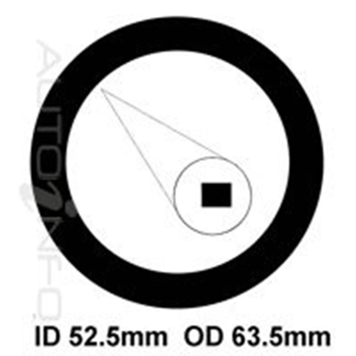 EXHAUST FLANGE GASKET ISUZU 6VD1/6VE1, , scanz_hi-res