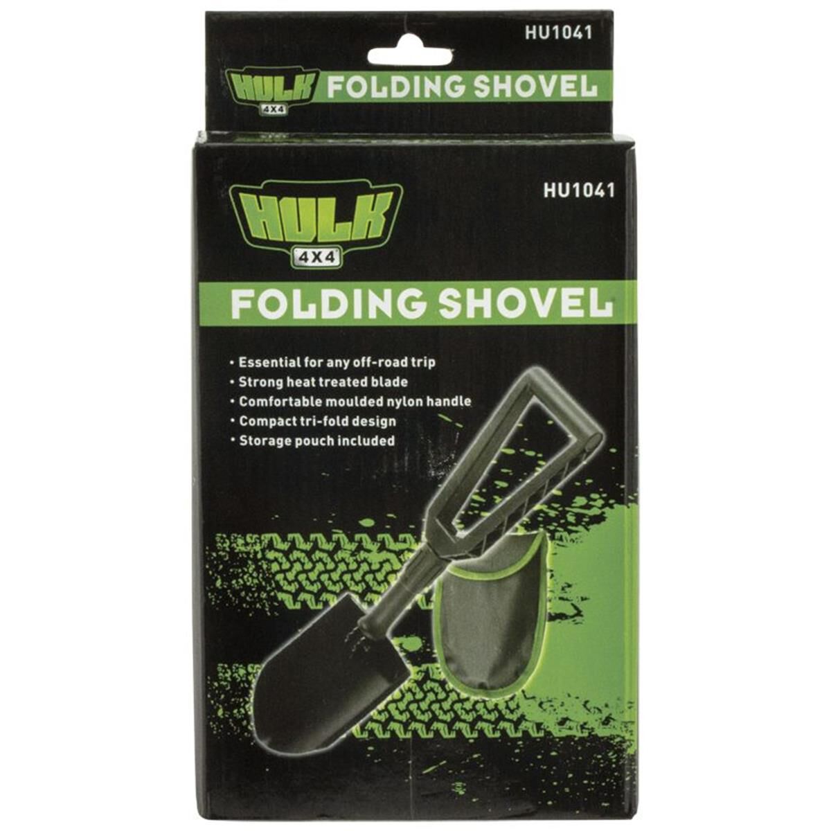 HULK FOLDING SHOVEL W/BAG, , scanz_hi-res