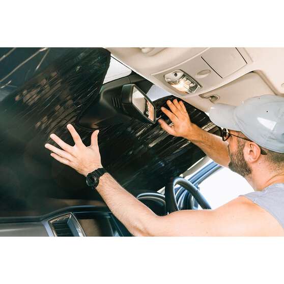 TAILORED CAR SUN SHADE FOR MITSUBISHI DELICA (5TH GEN) 2007-2019, , scanz_hi-res