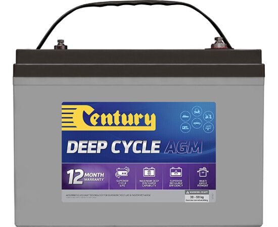 LPC6-190 Century AGM Deep Cycle Battery, , scanz_hi-res