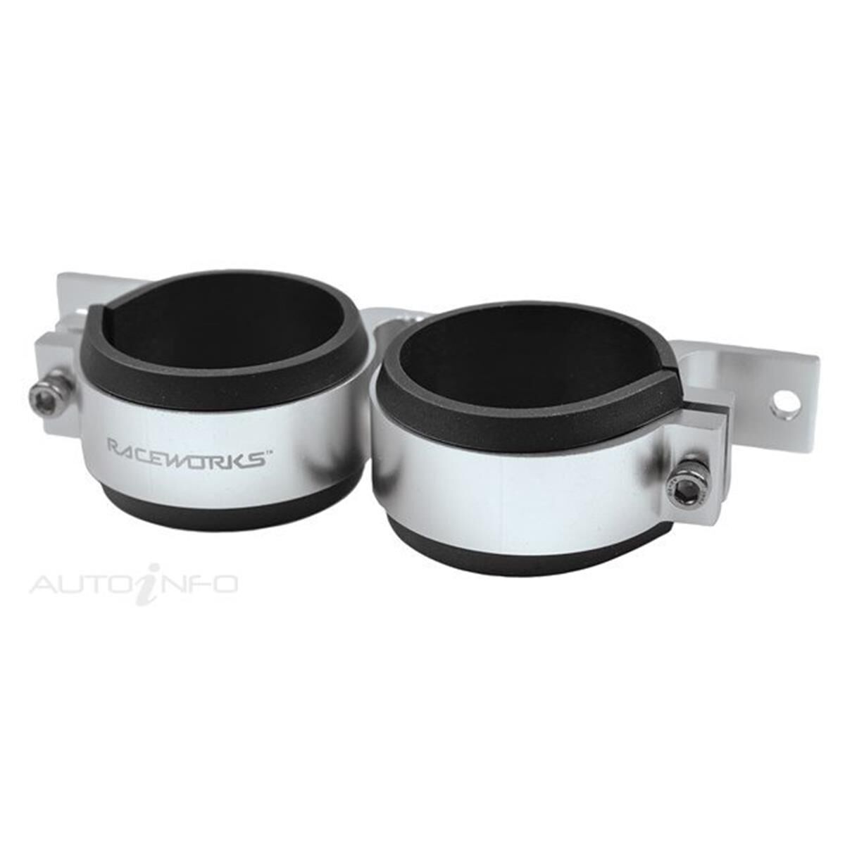 TWIN FP BRACKET 60MM SILVER, , scanz_hi-res