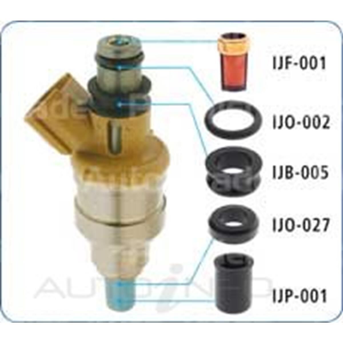 FUEL INJECTOR SERVICE KIT, , scanz_hi-res