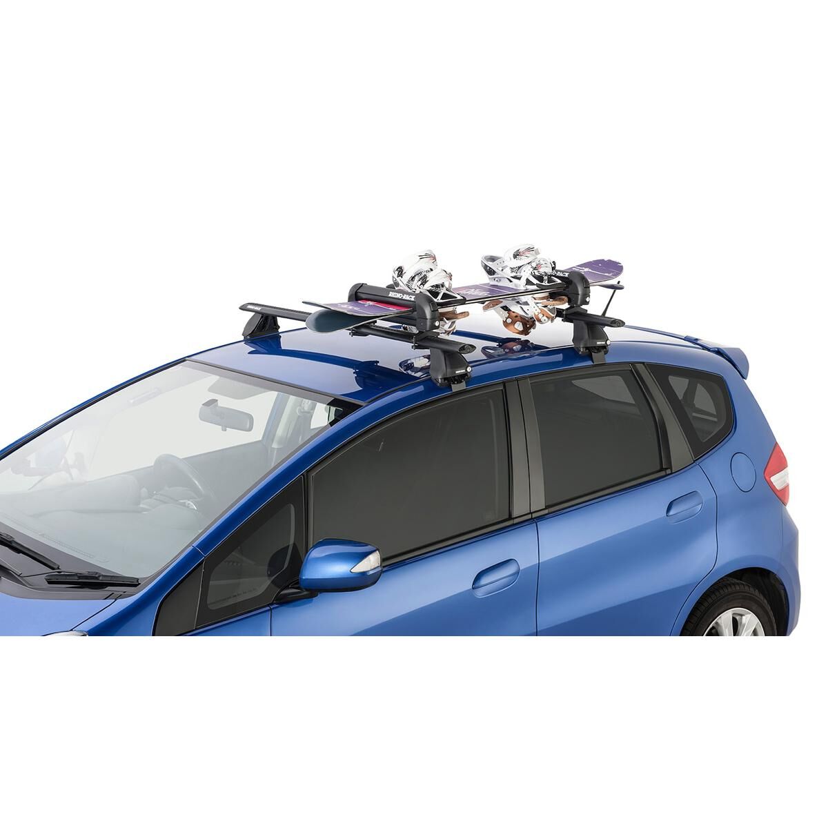 Rhino-Rack Ski & Snowboard Carrier to suit 3 Skis or 2 Snowboards - 573, , scanz_hi-res