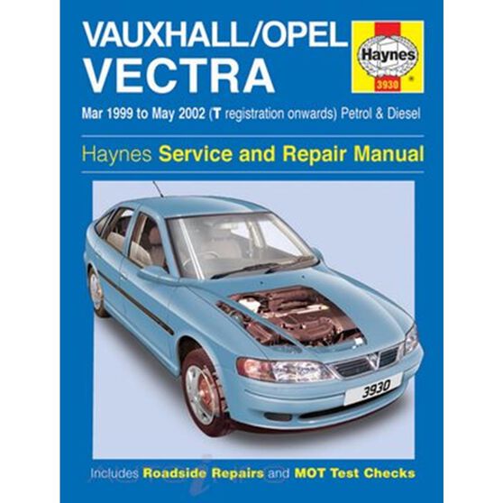 VAUXHALL/OPEL VECTRA PETROL & DIESEL (1999 - 2002), , scanz_hi-res