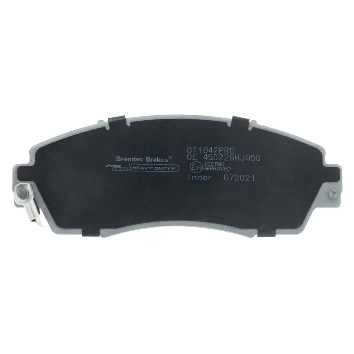 PRO-LINE BRAKE PADS SET HONDA CRV AWD 2007- DB1843, , scanz_hi-res