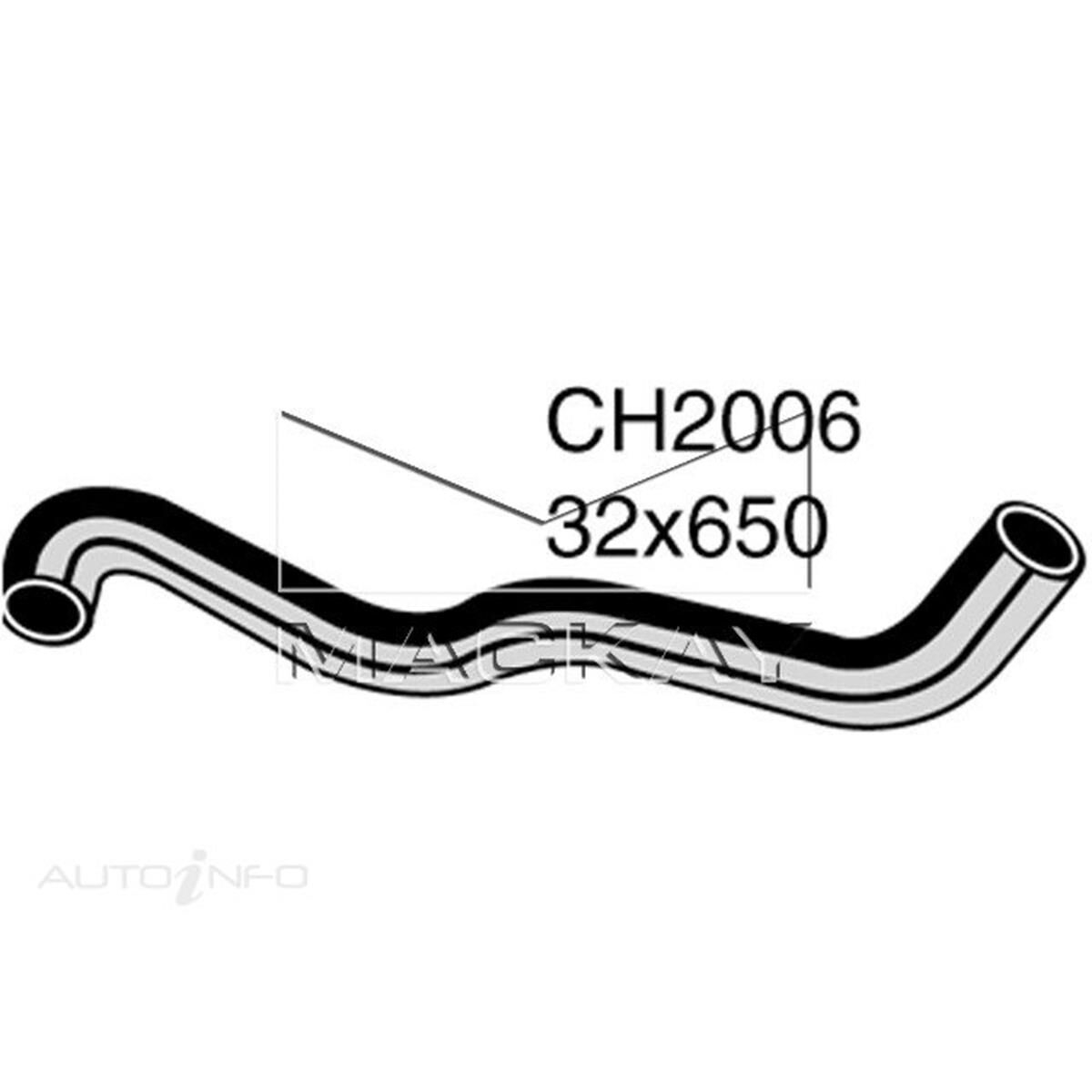 RADIATOR LOWER HOSE  - TOYOTA HILUX LN106R - 2.8L I4  DIESEL - MANUAL & AUTO, , scanz_hi-res